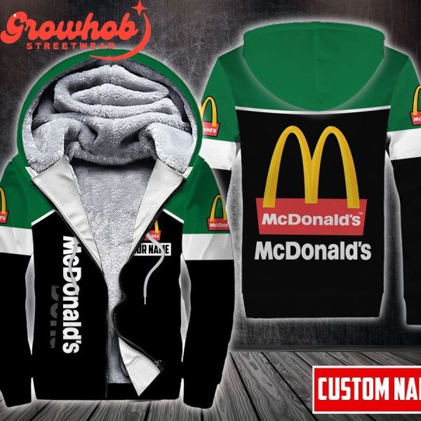 McDonald’s Custom Hoodie Fleece Jacket