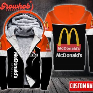 McDonald’s Custom Hoodie Fleece Jacket