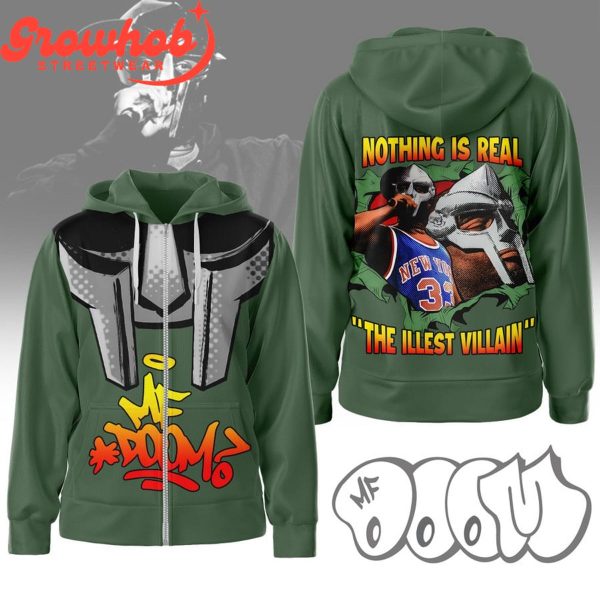 MF Doom Nothing Real The Illest Vilian Fan Hoodie Shirts