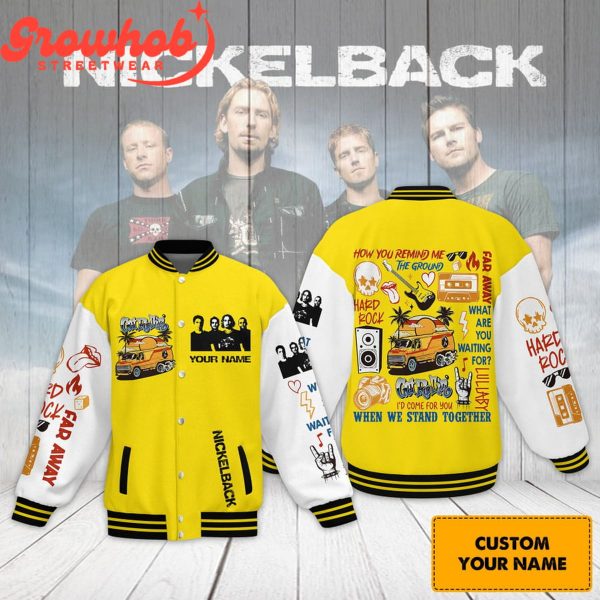 Nickelback What Are You Waiting For Personalized Baseball Jacket