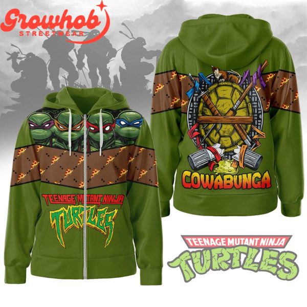 Ninja Turtles Cowabunca Green Hoodie Shirts