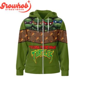 Ninja Turtles Cowabunca Green Hoodie Shirts