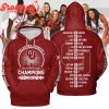 Oklahoma Sooners Big 12 Regular Season Champions 2024 Hoodie Shirts White