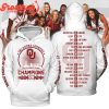 Oklahoma Sooners Big 12 Regular Season Champions 2024 Hoodie Shirts Red