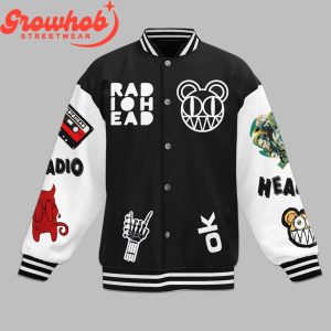 Radiohead For A Minute Here I Lost Myself Baseball Jacket For Fan