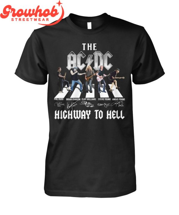 The ACDC Highway To Hell Phil  T-Shirt