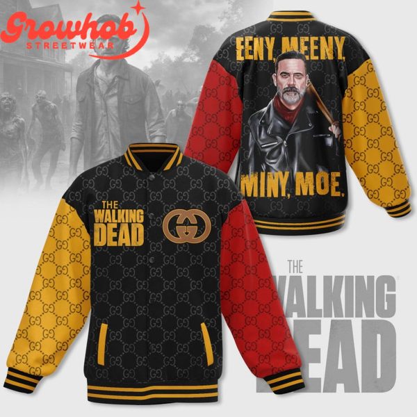 The Waling Dead Eeny Neeny Miny Moe Baseball Jacket