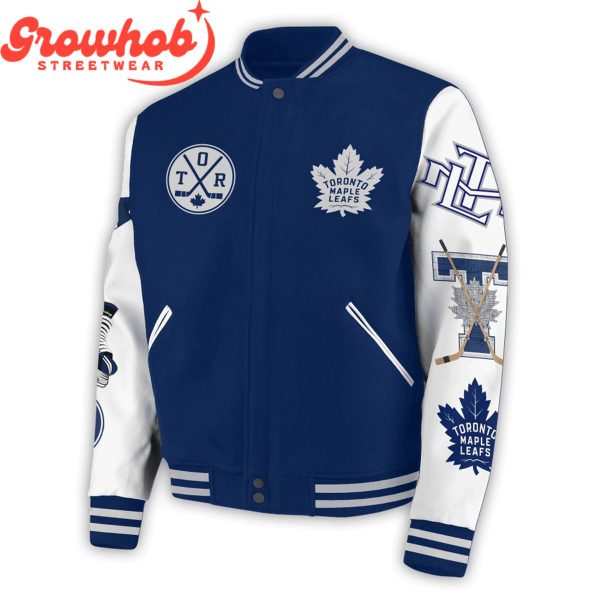 Toronto Maple Leafs Scotiabank Arena Est. 1970 Baseball Jacket