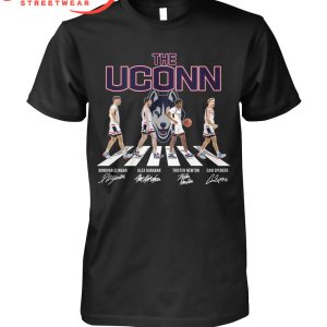 Uconn Huskies Donovan Clingan Alex Karaban Tristen Newton Cam Spencer T-Shirt