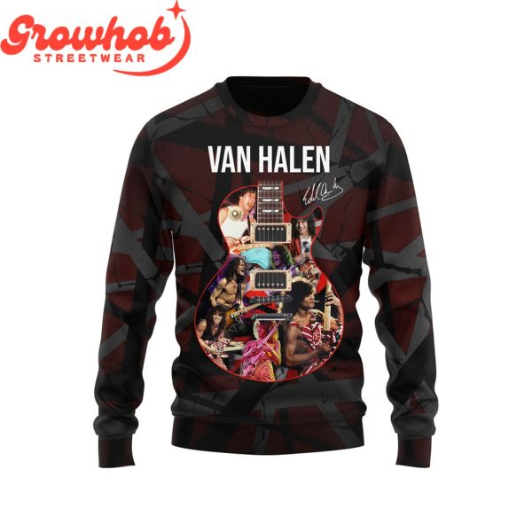 Van Halen Love The Guitar Bass Hoodie Shirt