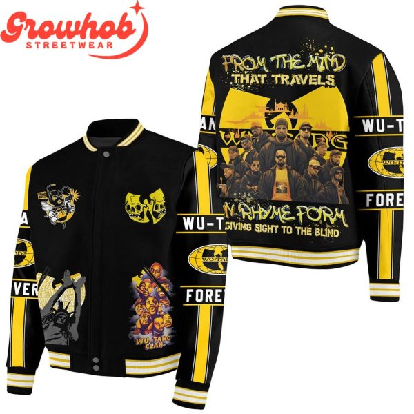 Wu-Tang Clan From The Mind And Rhyme Form Baseball Jacket